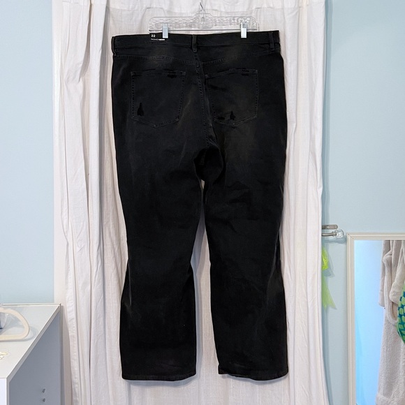 Fashion Nova Plus Size 22 Star Power Embellished Jeans Rainbow Rhinestone - Picture 2 of 3